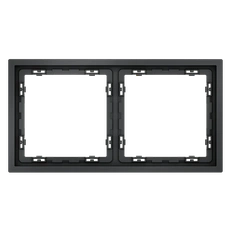 Изображение Рамка на 1 пост графит VOLTUM S70